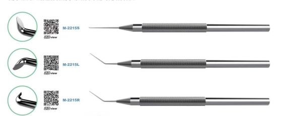 醫(yī)納密小梁切開(kāi)器型號(hào)：m-2215/規(guī)格：m-2215l，m-2215r，m-2215s